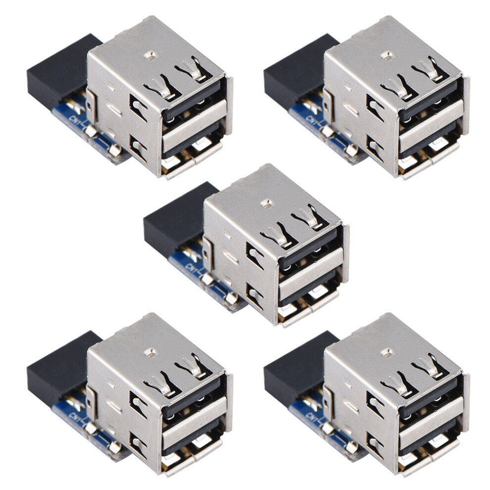 5Pcs Usb2.0 Motherboard Connector 9Pin/10Pin 8320539959788