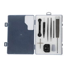 Precision Fishing Reel Service Tool Set - 7 Piece Heavy Duty Stainless Steel Ergonomic Maintenance Accessories for Repairs and Adjustments