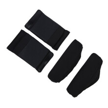 Non-slip Soft Crutch Pads for Elderly, Black, 20x5x6cm
