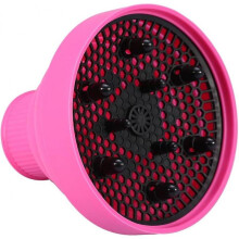 Silicone Hairdryer Diffuser Folding Hair Blower Professional Salon Hairdressing Styling Tool Universal Hood Cover, Pink