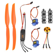 A2212 1000KV bürstenloser Motor 47g 30mm + 40A ESC + 9G Servo
