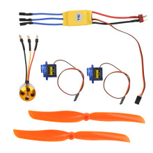 A2212 1400KV bürstenloser Motor 30A ESC 9G Servo 8060 Propeller für RC-Flugzeug