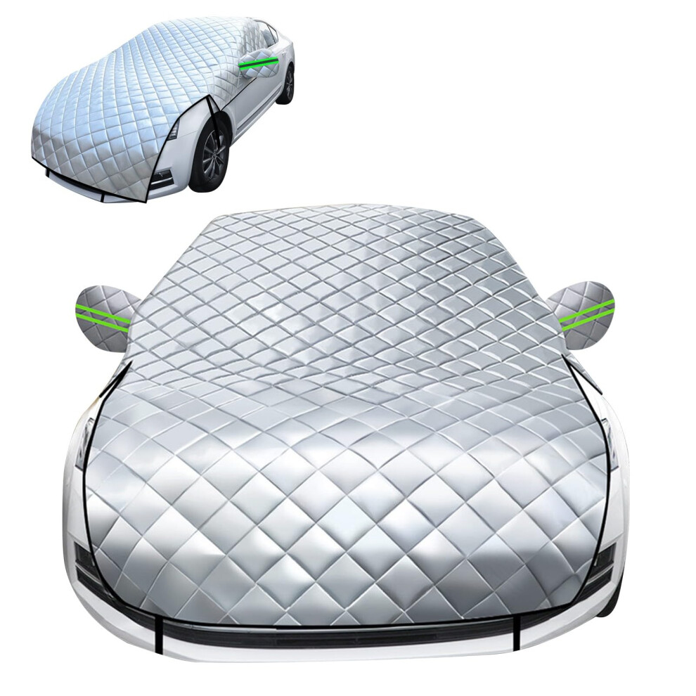 Car Windscreen Cover For Peugeot 2008 2013-2024, Thickened Frost Shield, Windshield Snow Protector, Cover Silver 6447073508684