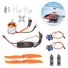 A2217 2300KV bürstenloser Motor 40A ESC 6035 Propeller 9G Servo Combo