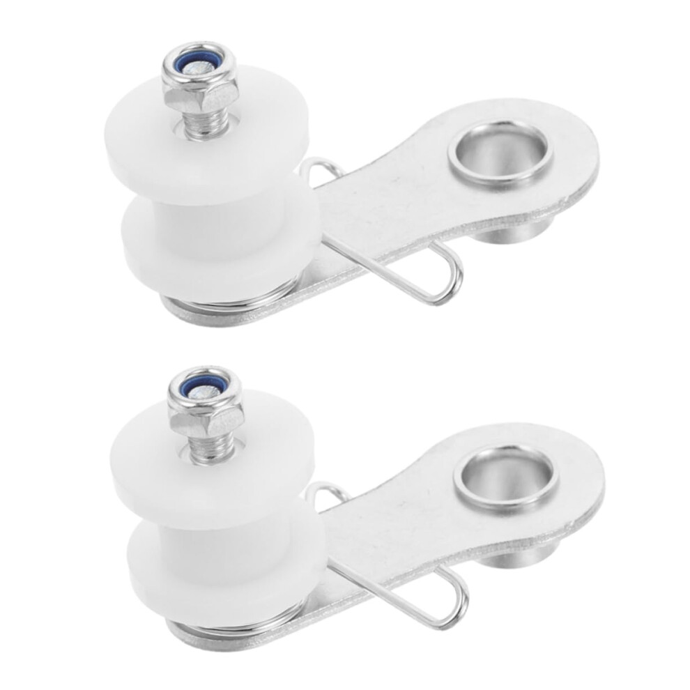 Motorcycle Chain Tensioner Roller 2Pcs Heavy Duty Atv Bike Adjuster Guide Antislip Design Quick Setup For Offroad Stability 6447073508714