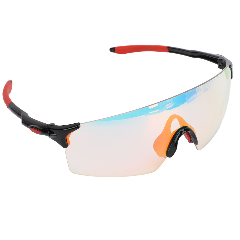 Color Changing UV Proof Cycling Glasses, Impact-Resistant Black Red Frame-image-OPC-PKD2KR9-NEW