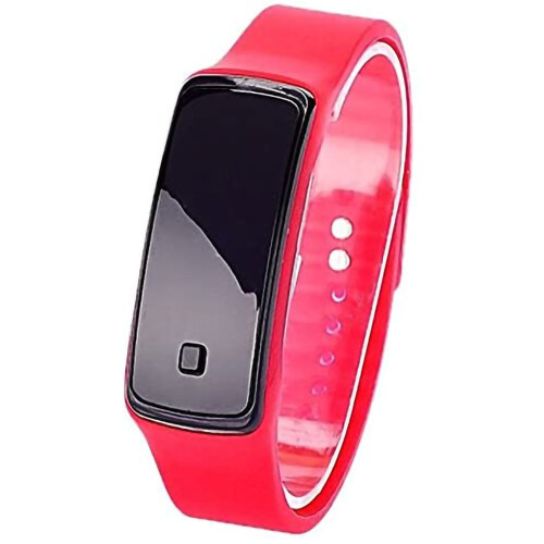 Rectangle Sport LED Digital Watch Silicone Strap 2