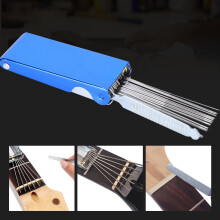 Metal Guitar Polishing Tool Repair Kit Silver 7.5x2.7x1.4cm