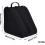 Skateboard Carry Bag with Strap and Handle | Functional Storage for Roller Skates and Ice Skates | Black 4