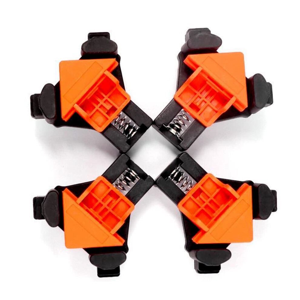 4Pcs Right Angle Clamp 90 Degree Woodworking Fixture For Photo Frame Corner Positioning, Diy Repair Tool Clamp 6038364197375