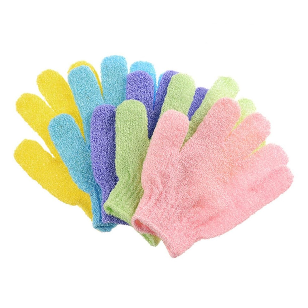 20pcs Exfoliating Bath Gloves Shower Scrubber Set Dual-Sided Body Scrub Exfoliator for Smooth Skin and Softness