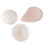 Spiral Ventilation Massage Sponge Prosthetic Boob Insert Pads 4 pcs 12