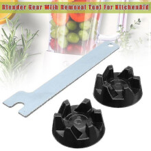 2 Pcs Blender Rubber Coupler Gear with Removal Tool for Kitchenaid 9704230