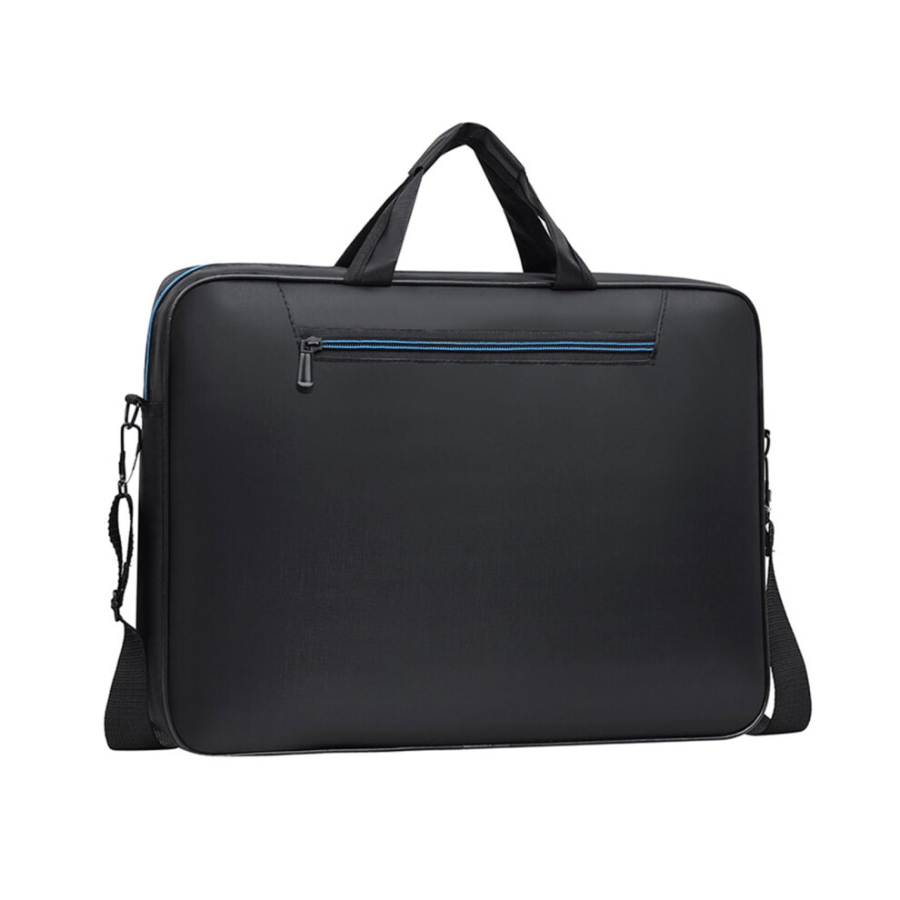 15.6 Inch Laptop Bag Splashproof Business Handbag For Men And Women, Durable Computer Messenger Bag, Black 6447073509797