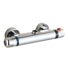 Thermostatic Bath Shower Mixer Tap Wall Mounted Anti-Scald Valve Intelligent Constant Temperature Bathroom Accessory