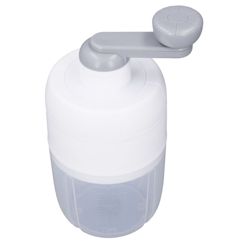 Hand Crank Ice Shaver Manual Snow Cone Maker Impact Resistant Durable