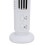 Multifunctional LED Tower Fan, Adjustable Speed, White, ABS Material 11
