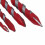 4Pcs Eccentric Twist Drill Bits Set 150mm 6.35mm Hex for Concrete & Masonry 11