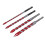 4Pcs Eccentric Twist Drill Bits Set 150mm 6.35mm Hex for Concrete & Masonry 16