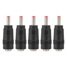 5PCS 5.5 x 2.1 Female to 3.5 x 1.35MM Male DC