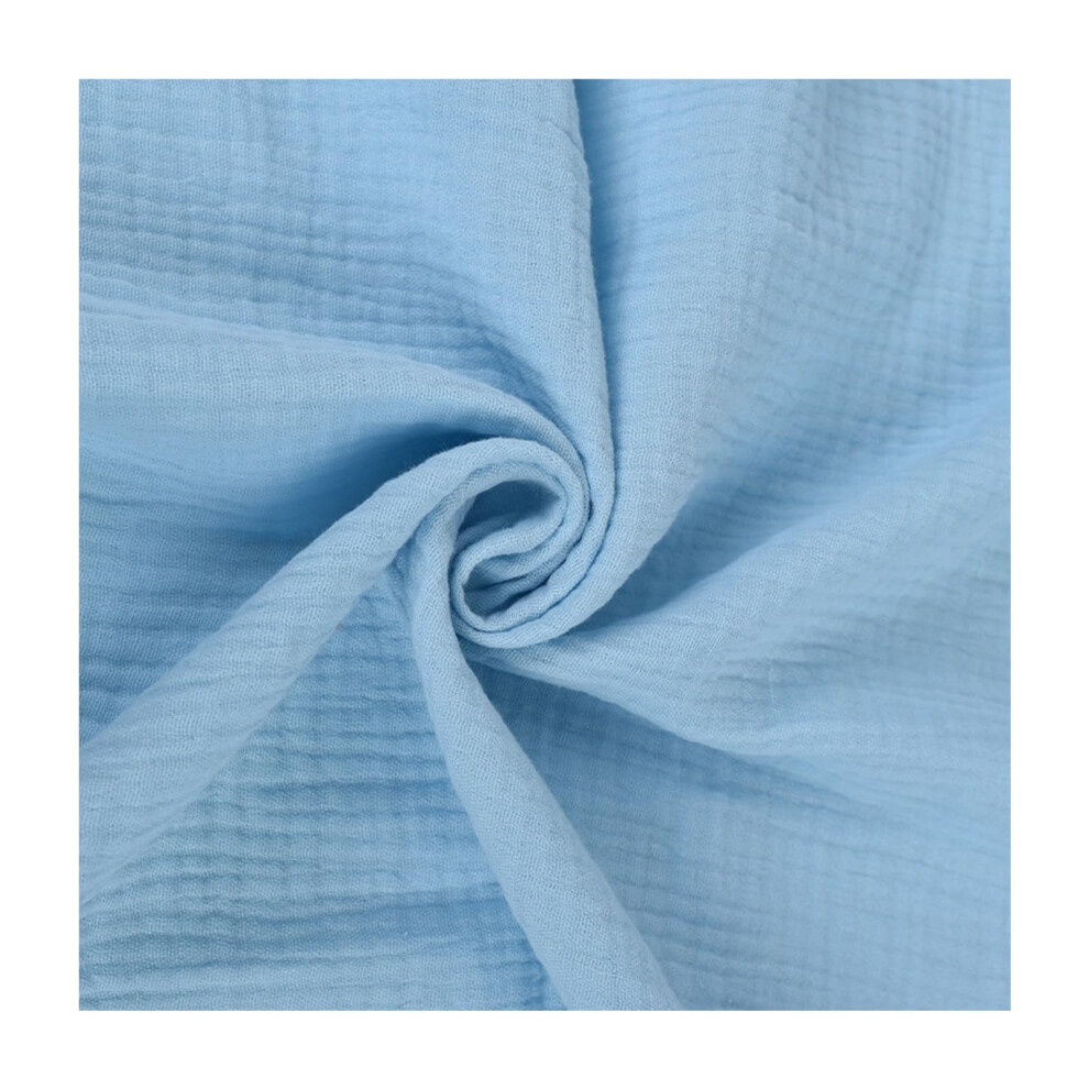 Soft And Breathable Baby Blanket For Newborns 2-Layer Cotton Swaddle Towel Wrap For Strollers And Cribs