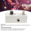 Mini Boost Pedal DC9V True Bypass Aluminium Silber 4