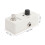 Mini Boost Pedal DC9V True Bypass Aluminium Silber 2