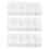 30 Pcs 16mm Dice Set(White),Six Sided Blank Dice Write On Cubes Game for Math Teaching Education 1