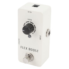 Mini Pedale Boost DC 9V True Bypass in lega di alluminio