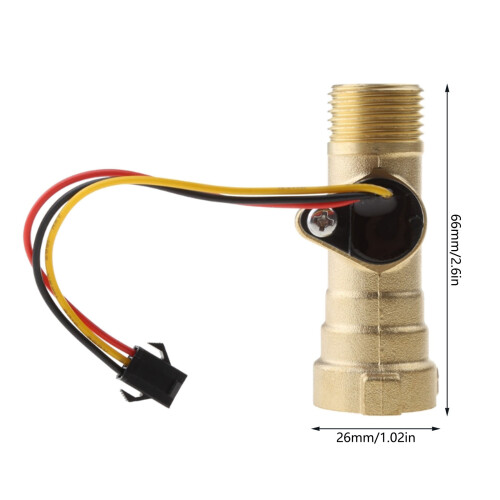 DN15 Water Flow Sensor 1.75Mpa High-Precision Turbine Flowmeter 1