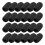 24Pack Mini Foam Windscreen Lapel Headset Microphone Sponge Mini Foam Cover Protection for Lavalier 1