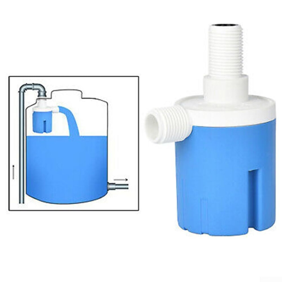 Water Level Control Float Valve 1/2 Inch Top Inlet For Humidifiers And Civil Building Use, Durable Design 6447073510748