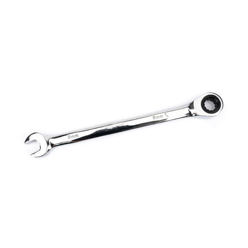 Portable Universal 72 Teeth Reversible Ratchet Spanner Car-8mm