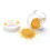 Paillettes alimentares douradas 2