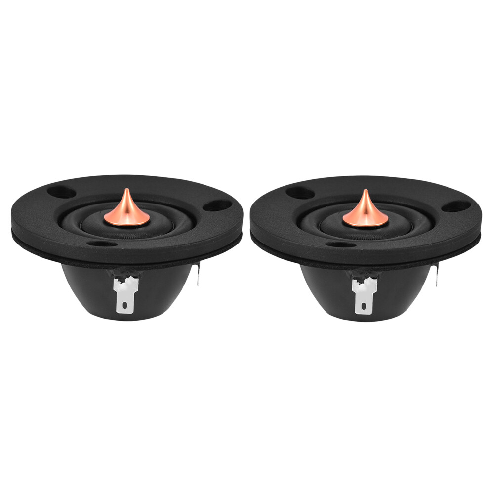 2Pcs 2" 4Ohm 4Î© 30W Silk Film Dome Tweeter Treble 8320539963105
