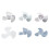 Plastic Fan Blade Replacement 3 Leaves Household-  BC041 3