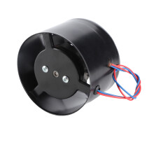 Efficient 75W Kitchen Ventilation Fan Low Noise Eco Metal Design