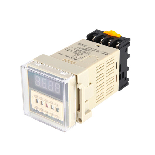 DH48S-2Z Digital Display Small Double Cycle Time Relay-12V 1