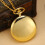 Classical Quartz Analog Smooth Pocket Watch 4
