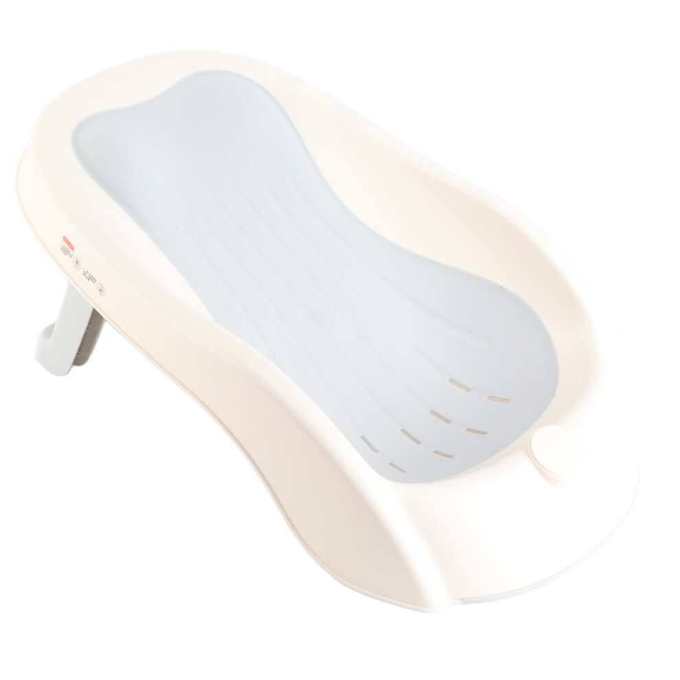 Universal Baby Bath Support with Adjustable Angle and Anti-Slip Pad