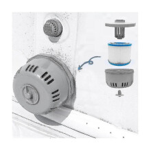 2024 Compatible with Lay Z V1 S1 Spa Filter Housing, Hot Tub Spa Pool Cleaning Accessories