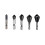 Hex Shank Chamferer Countersink & Deburring Bit-1 to 4mm hole 2
