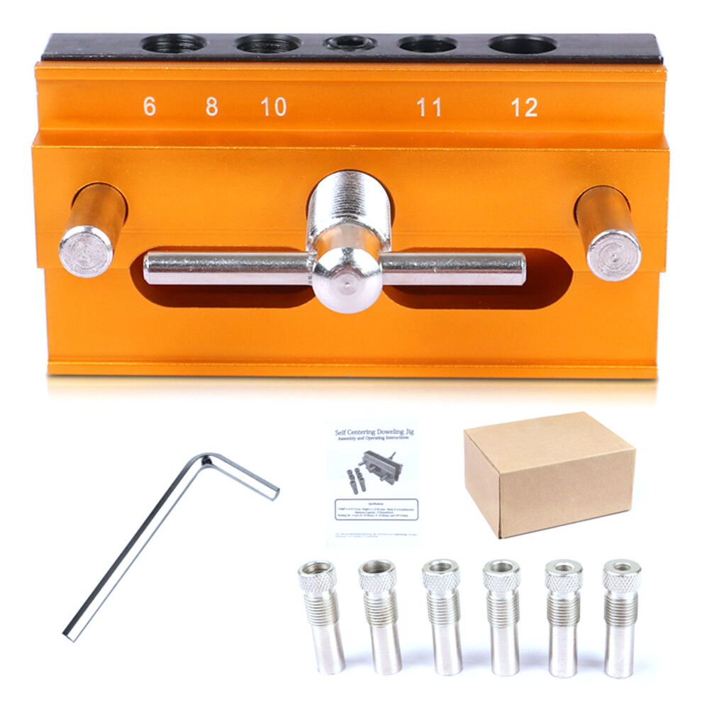 Carpenter Corner Clamp Drill Bits Guide Locator Cabinet-Gold 7754000085354