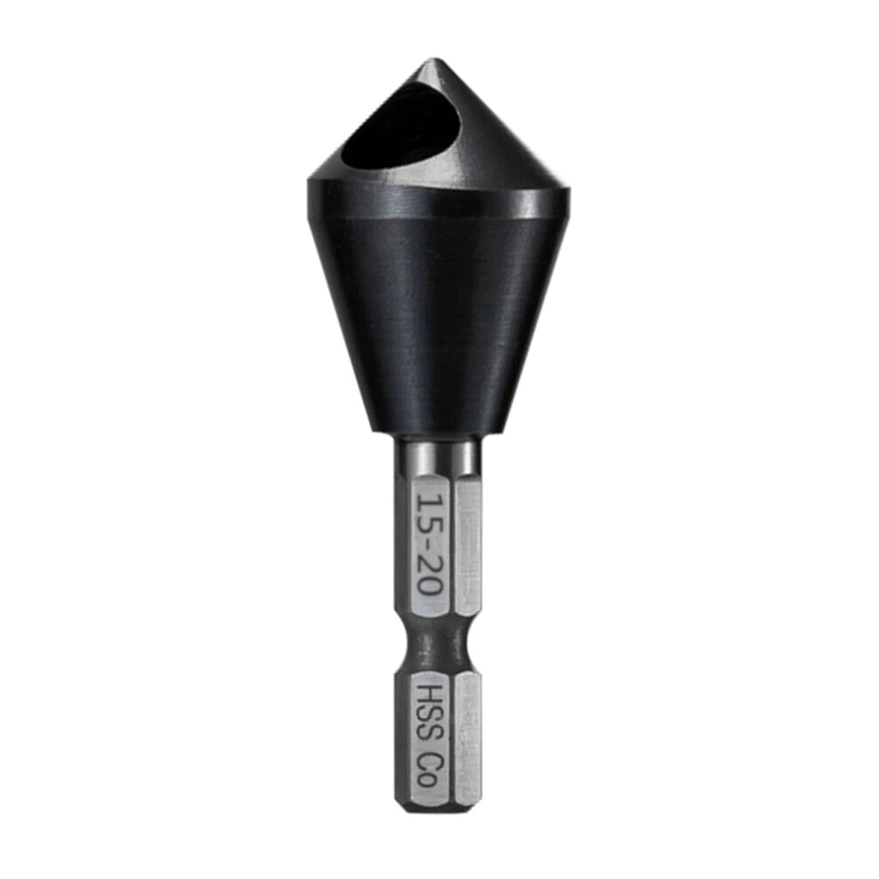 Hex Shank Chamferer Countersink & Deburring Bit-15 To 20Mm Hole 7754000085392