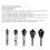 Hex Shank Chamferer Countersink & Deburring Bit-1 to 4mm hole 4