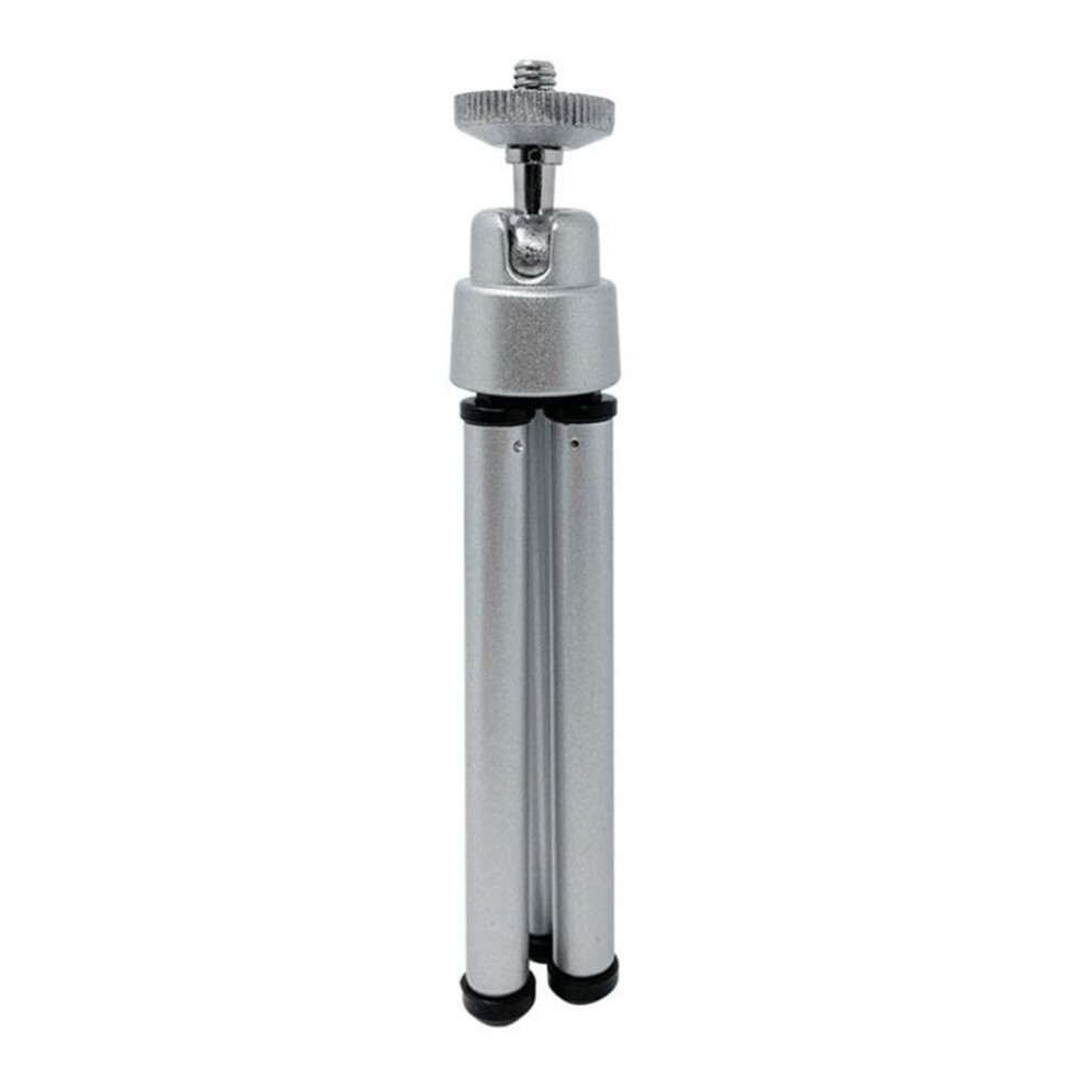 Lightweight Aluminum Mini Webcam Tripod 14.5Cm For Smartphone & Desktop Silver 6911347495852