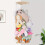 Adjustable Wooden Corner Stuffed Toy Organizer with Star Pattern 97L 5