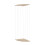 Adjustable Wooden Corner Stuffed Toy Organizer with Star Pattern 97L 14