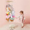 Adjustable Wooden Corner Stuffed Toy Organizer with Star Pattern 97L 6