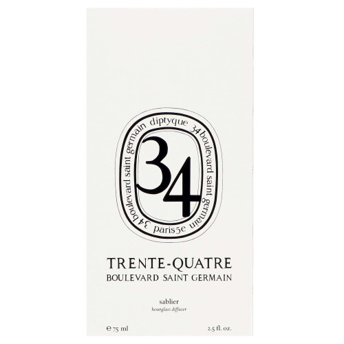 Diptyque Diptyque 34 Boulevard Saint Germain Hourglass Diffuser 75ml 2